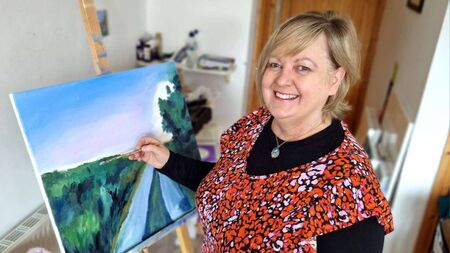 Boyle artist bringing local landmarks to national stage