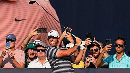 Rory McIlroy satisfied with first competitive round of 2026 using new equipment