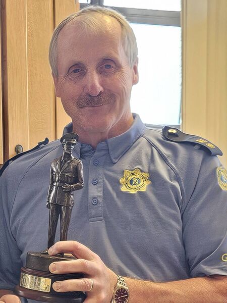 Garda Owen Crehen is well known and popular with colleagues and members of the public. 