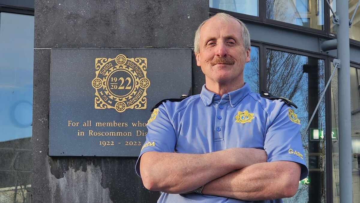Popular and well known Roscommon garda retires