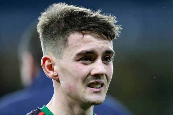 NOT OUR DAY: St. Brigid's defender Robbie Dolan shows his disappointment after the 2024 All-Ireland club football final loss against Glen in Croke Park. Picture: INPHO/Laszlo Geczo