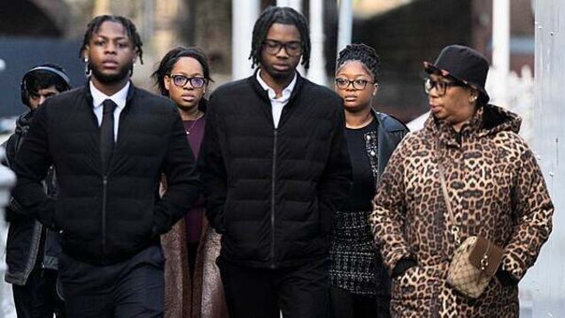 Jury shown video footage of fatal shooting of George Nkencho at inquest