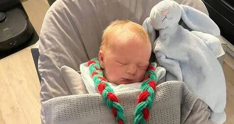 One of St. Brigid’s youngest supporters is ready for the big day 