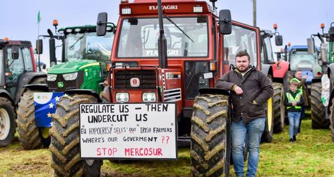 Young County Roscommon man struggling to see a future for himself in farming under Mercosur deal