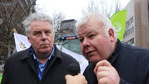 <p>MEP Ciaran Mullooly abd Deputy Michael Fitzmaurice.</p>