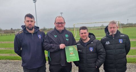 County Roscommon soccer club receives FAI award