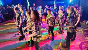 <p>Performers during “The Owl who was Afraid of the Dark” a children’s opera as part of Ballaghaderreen Arts Festival. This project was previously funded by Creative Roscommon open calls.</p>