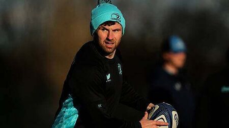 Hugo Keenan hoping to return from injury in 'next couple of weeks'