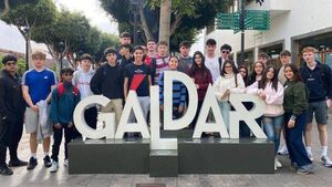 Local students enjoy Gran Canaria trip
