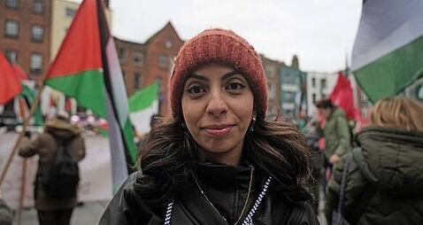 Palestine protest speaker ‘cannot process’ loss of friends in Gaza conflict