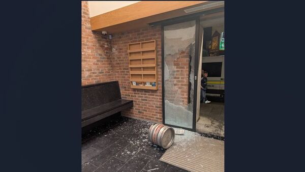 Shocking images of Athlone Garda station and vehicles extensively damaged 