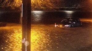 Storm Chandra: Heavy flooding in Wexford and Waterford, delays on M50