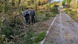 A year on from Storm Éowyn the recovery is still ongoing