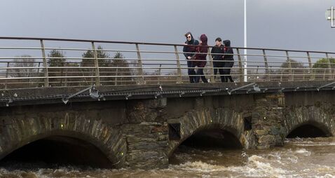 Roscommon community's 'hearts go out' to Storm Chandra flood victims