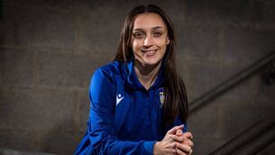 <p>Kayleigh Shine was a shining light for the all-conquering Athlone Town's women's soccer team in 2025. Picture: INPHO/Laszlo Geczo</p>