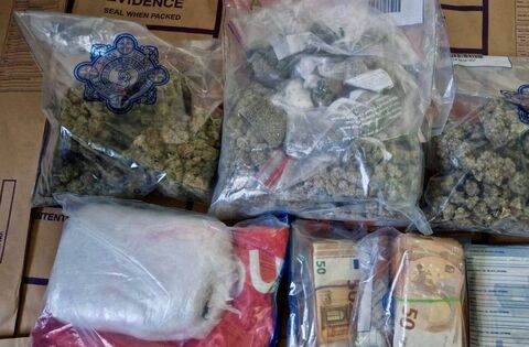 Over €100,000 in cocaine and cannabis seized 