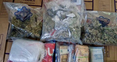 Over €100,000 in cocaine and cannabis seized 