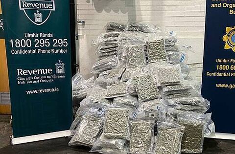 Three charged over seizure of cannabis valued at more than €10 million