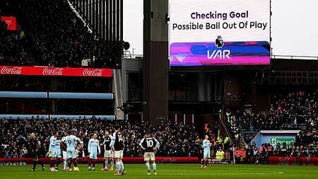 Aston Villa title push falters after VAR controversy in home defeat to Brentford