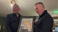 Tributes paid as popular fire station officer retires