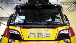 Boy hospitalised following hotel fire