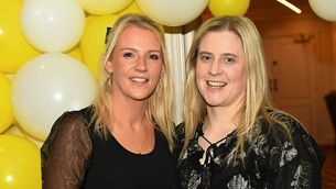 <p>Emma Corcoran and Siobhán McGourty, Knockcroghery, pictured at a bumper hospice quiz night in the Abbey Hotel, Roscommon in memory of Michelle Creaven. Pic: Gerard O’Loughlin </p> <p>Emma Corcoran and Siobhán McGourty, Knockcroghery, pictured at a bumper hospice quiz night in the Abbey Hotel, Roscommon in memory of Michelle Creaven. Pic: Gerard O’Loughlin </p>