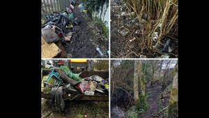Council cleans up illegal dumping site