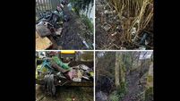Council cleans up illegal dumping site