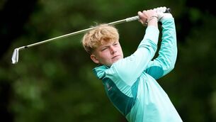 <p>Isaac Oliver from Taughmaconnell has devoted hours of his life to golf since his childhood. Picture: INPHO/Laszlo Geczo</p>