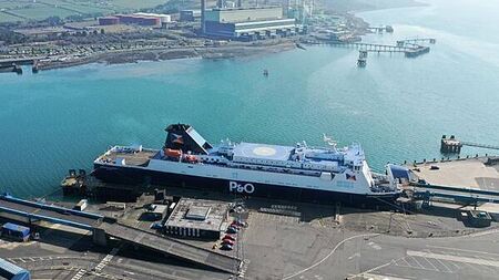 Search operation under way after reports of man going overboard from ferry