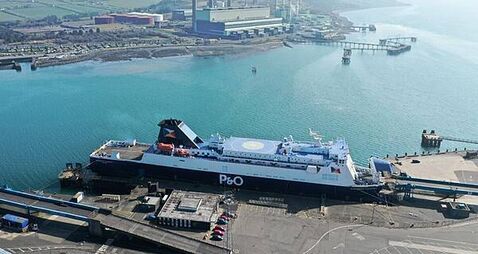 Search operation under way after reports of man going overboard from ferry