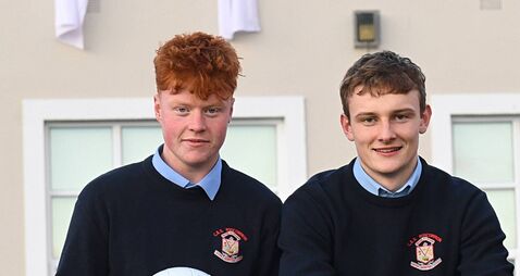 Rossies help TUS Midlands Freshers football team make history