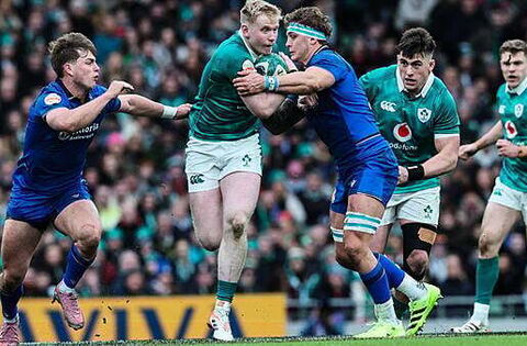 Jamie Osborne says Ireland are ‘building something good’ ahead of England clash