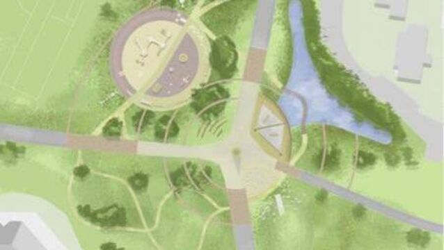 <p>Tom Bradford's winning design.</p>