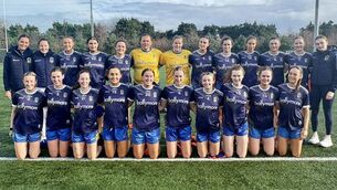 <p>The Roscommon intermediate ladies' football panel ahead of Sunday's Division Three League game against Down at Cherryvale Playing Fields, Belfast. Picture: Roscommon LGFA</p> <p>The Roscommon intermediate ladies' football panel ahead of Sunday's Division Three League game against Down at Cherryvale Playing Fields, Belfast. Picture: Roscommon LGFA</p>