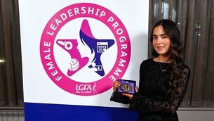 <p>Megan Gaughan recently graduated from the LGFA National Learn to Lead Programme. Picture: Stephen McCarthy/Sportsfile</p>