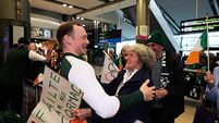Irish athletes welcomed home from Winter Olympics
