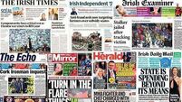 What the papers say: Tuesday's front pages