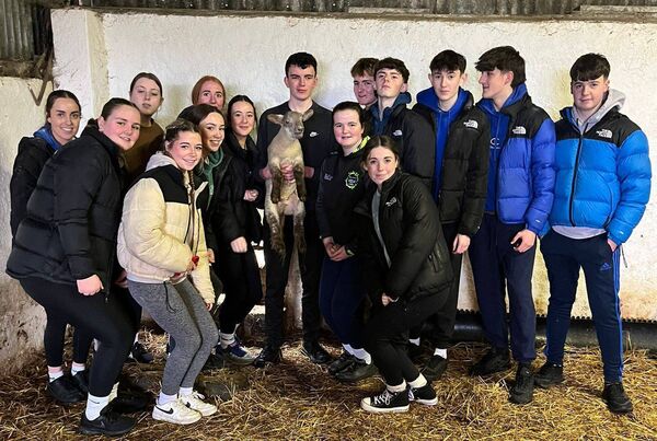 Transition Year students from Abbey Community College, Boyle on a recent visit to Causey Farm. Transition Year students from Abbey Community College, Boyle on a recent visit to Causey Farm.