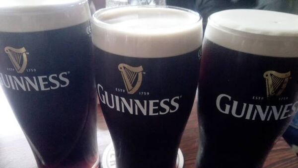 Price of a pint on the up
