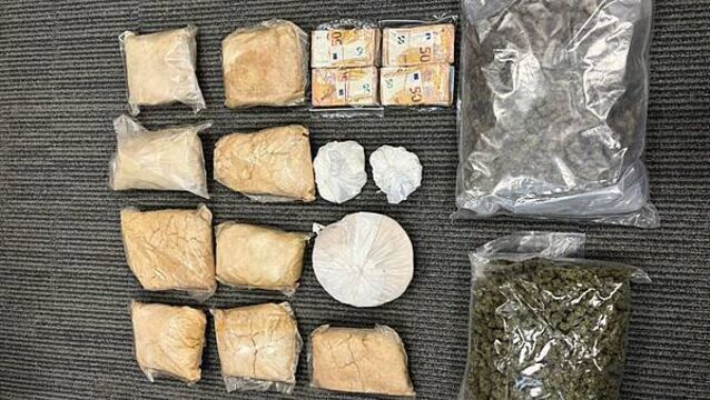 Man (30s) arrested after over €670k worth of drugs seized in Dublin