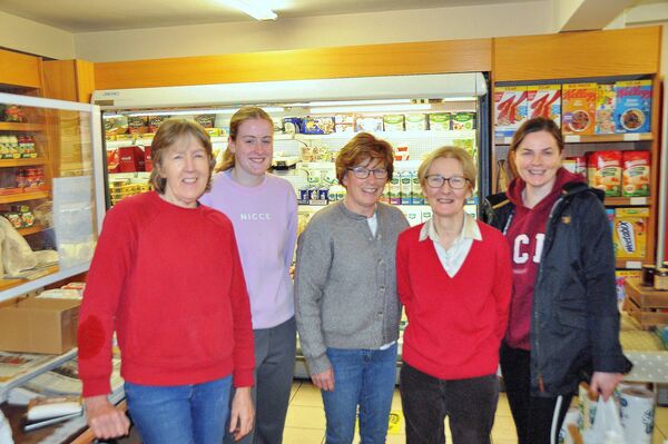 Maura Towey, Frances Dunne, Lea McHugh, and Sarah Durkin with Imelda Towey. Pic: Liam Reynolds