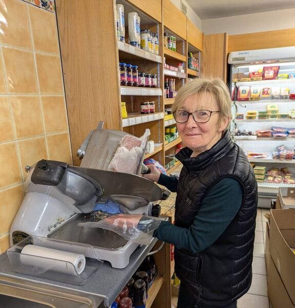 Last day: Imelda Towey enjoyed the shop immensely but is now ooking forward to retirement. Pic: Liam Reynolds