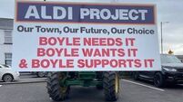 Watch: Boyle votes with its feet in support of Aldi project as rally attracts large crowd 