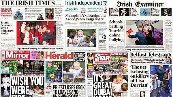 What the papers say: Friday's front pages