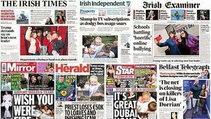What the papers say: Sunday's front pages