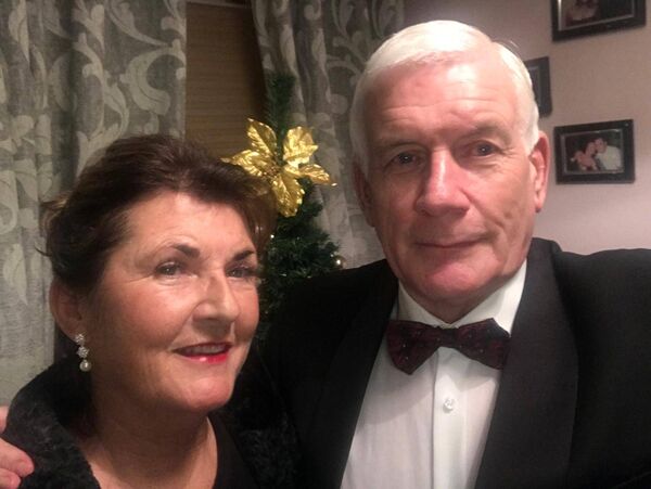 Paul Hargadon and his wife Carmel.