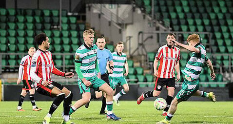 LOI: Dylan Watts' goal gives Shamrock Rovers win over Derry City