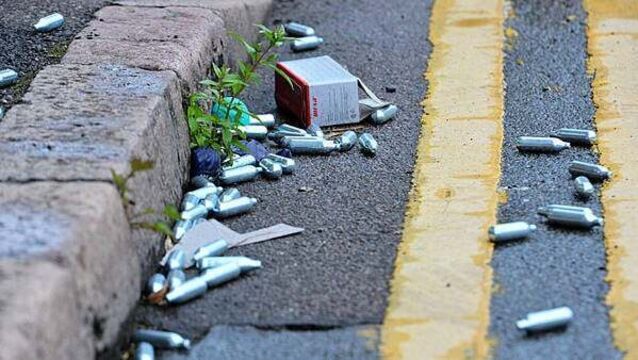 Revenue spent €2.7 million storing and destroying nitrous oxide, cigarettes, and booze