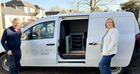 Local Notes: Footpath Improvements, Sets Ceili, Mobile Library